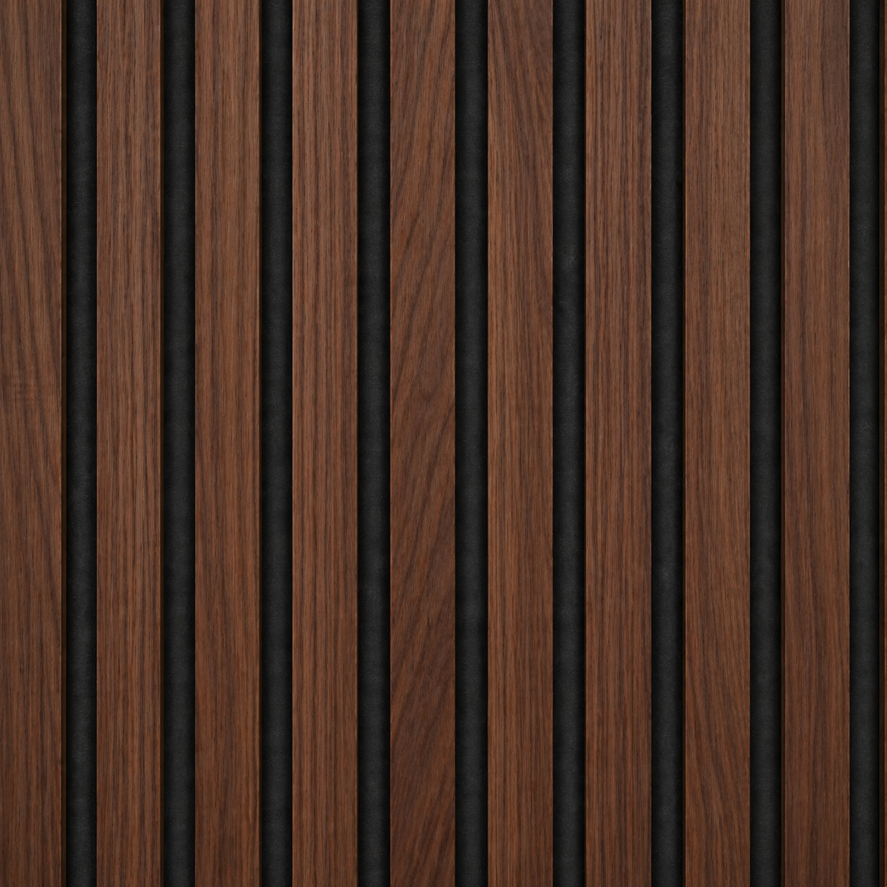 Akustisches Holz-Lamellenpaneel für Wände 270x110 cm
